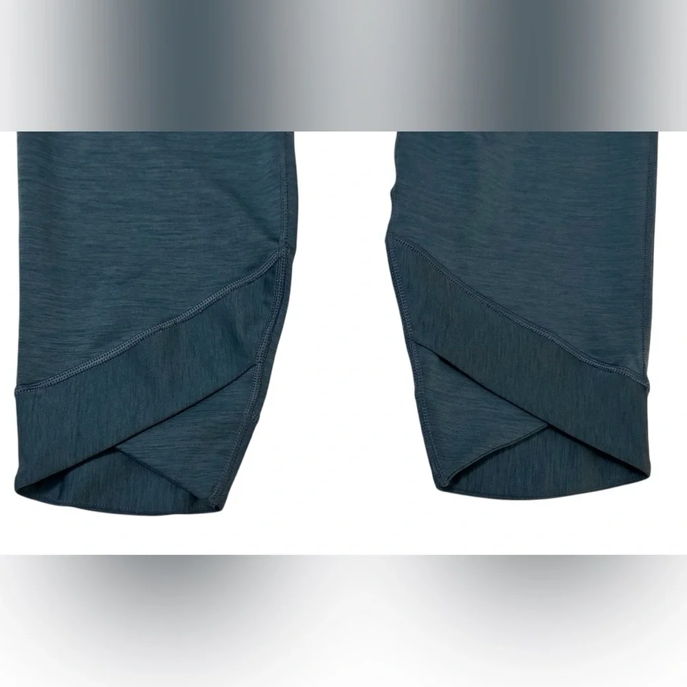 Nike Yoga Tights Womens Plus 2X Dri FIT High Rise 7/8 Length Wrap Valerian Blue. - Picture 6 of 10